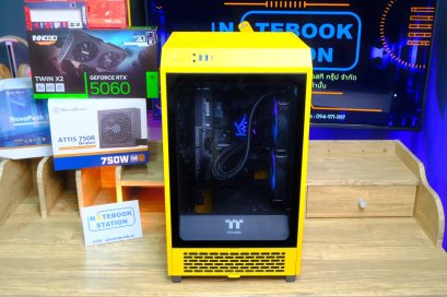 [คอมประกอบ NBST-PC-009] INTEL CORE I5-12400F / RTX 5060 (8GB) / RAM 16GB DDR4 3200MHz / 1TB SSD M.2 /MSI PRO H610M-B/SILVERSTONE ATTIS 750R/ THERMALTAKE THE TOWER 200 / Cooling SILVERSTONE NOVAPEAK 240 ราคาเพียง 26,800.-