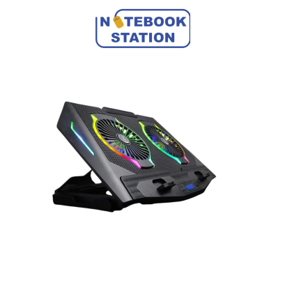 COOLING PAD อุปกรณ์ระบายความร้อนโน้ตบุ๊ค NUBWO NX-F2 SINDEL (BLACK) ราคา 720.-