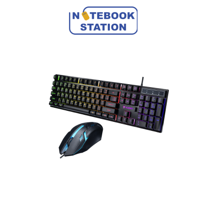 KEYBOARD & MOUSE (คีย์บอร์ดและเมาส์) NUBWO SAVITAR NKM623 ราคา 269.-