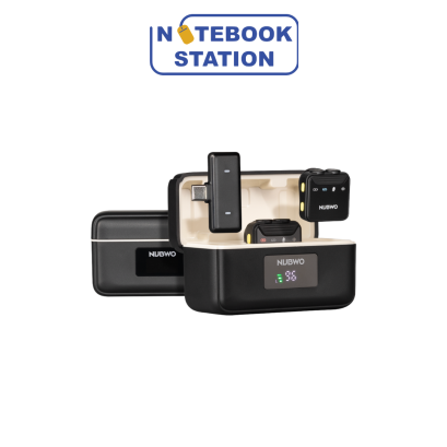 ไมโครโฟน NUBWO Dual Wireless Microphone รุ่น M38 ขายเพียง 890.-
