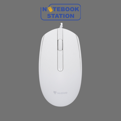 เมาส์ NUBWO NM-153 OPTICAL MOUSE (WHITE) ราคา 99.-