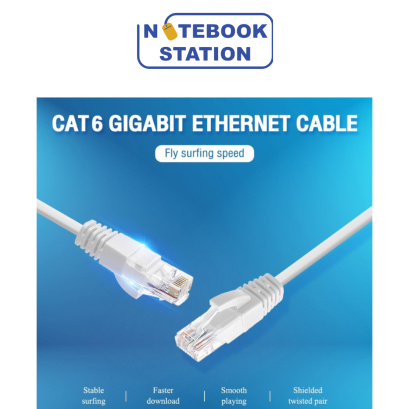 สาย C-LINK UTP CABLE LAN CAT6 2M/3M/10M สายแลนสำเร็จรูปพร้อมใช้งาน คุณภาพสูง
