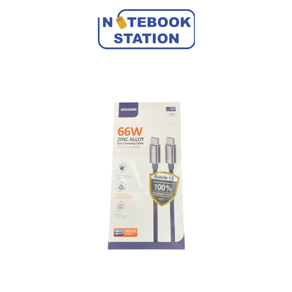 สายชาร์จชาร์จไว SENDEM T56 Zinc Alloy Fast Charging Cable SENDEM T55 (120W) Zinc Alloy Fast Charging Cable ราคา 99.-