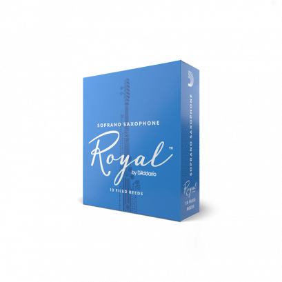 ROYAL BY D&#039;ADDARIO SOPRANO SAXOPHONE REEDS (แพ็ค)