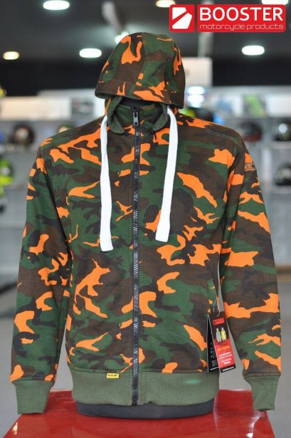 ฮู้ดการ์ด Booster 437 Camo Orange