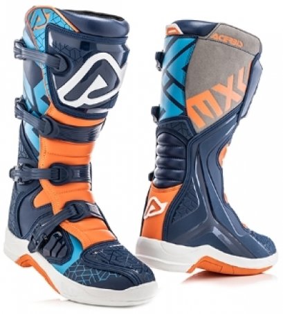 ACERBIS BOOTS X-TEAM BLUE/ORANGE