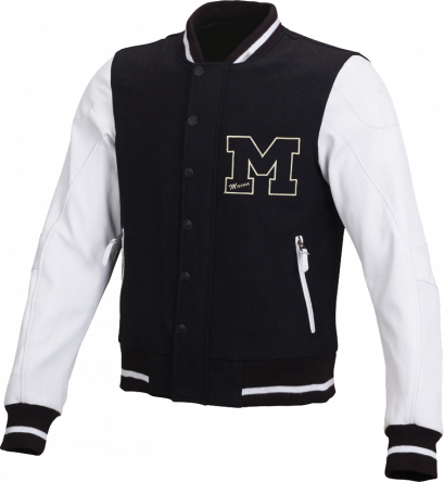 แจ็คเก็ตหนัง Macna Men College 120 Black