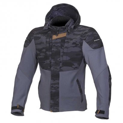 แจ็คเก็ต Macna Hoodini180 Camo Dark Grey