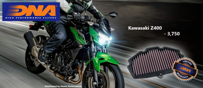 กรองอากาศ DNA Air Filters for Kawazaki Z400 2019