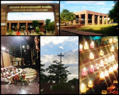 เยือนสักการะสถาน โบสถ์อันซีนริมฝั่งโขง