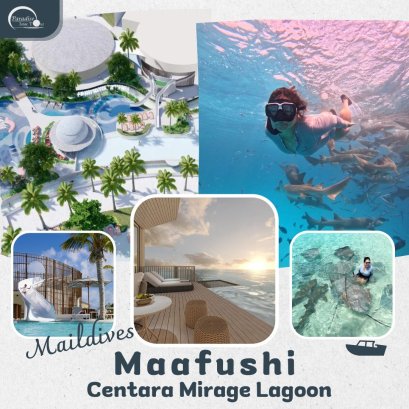 ทัวร์มัลดีฟส์: Maafushi + Centara Mirage Lagoon Maldives 5 วัน 4 คืน