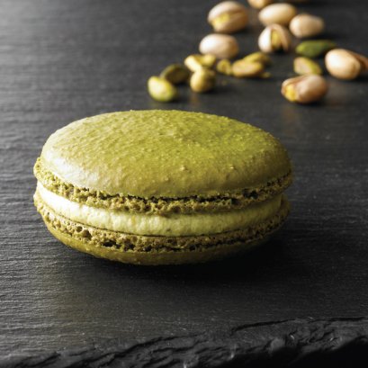 Pistachio Macarons