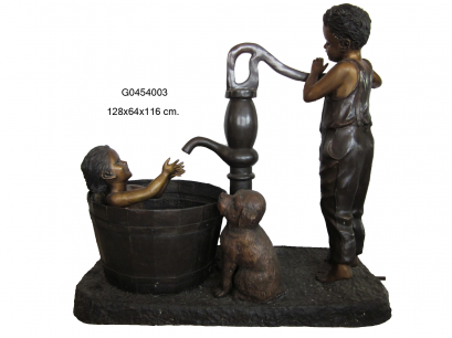 รูปปั้นทองเหลืองสไตล์ยุโรป ออกแบบได้ตามต้องการ