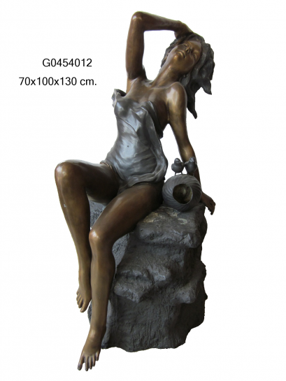 รูปปั้นทองเหลืองสไตล์ยุโรป ออกแบบได้ตามต้องการ