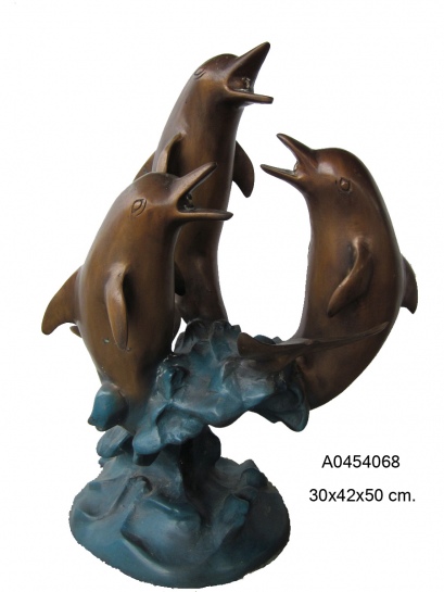 รูปปั้นทองเหลืองสไตล์ยุโรป ออกแบบได้ตามต้องการ