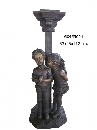 รูปปั้นทองเหลืองสไตล์ยุโรป ออกแบบได้ตามต้องการ