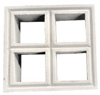 บล็อคช่องลม CPS 4 ช่องลม (CPS Ventilation 4 Block)