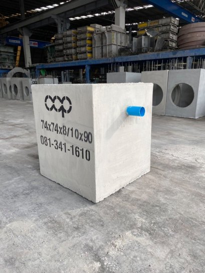 บ่อพักดักไขมันคอนกรีต