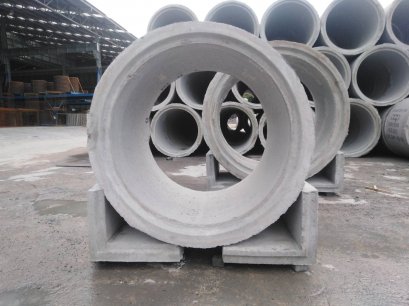 หมอนรองท่อสำเร็จรูป ,Concrete Pipe Supportors , Concrete pipe Sleeper