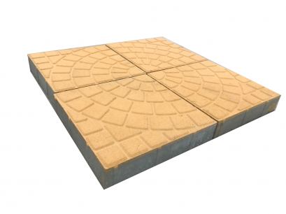 แผ่นทางเท้าลายพัดโบก