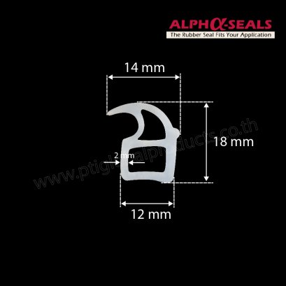 ซีลยางซิลิโคน 14X18 mm.