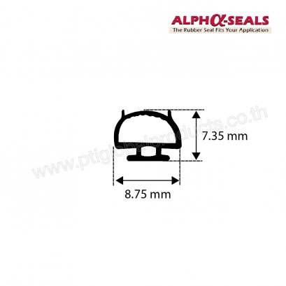 Mushroom Profiles  8.75X7.35 mm