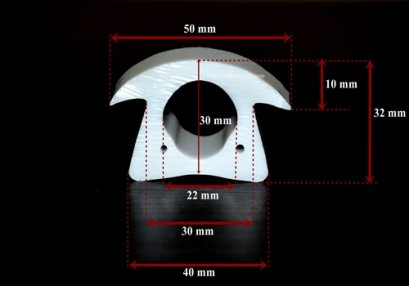 ซีลยางทนความเย็น QS504032GM