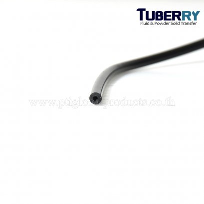 ท่อยางซิลิโคนสีดำ I.D2XO.D 5 mm