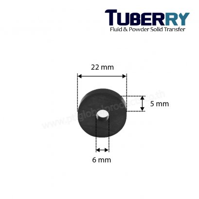 ท่อยางEPDM 6X22 mm