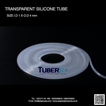  Silicone Tube I.D 1 X O.D 4 mm 