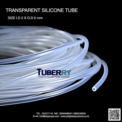  Silicone Tube I.D 2 X O.D 5 mm 