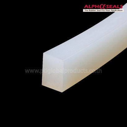 Silicone Rubber Strip 12.7X19.05 mm