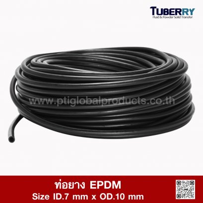 EPDM Rubber Tubing ID.7 x OD.10 mm