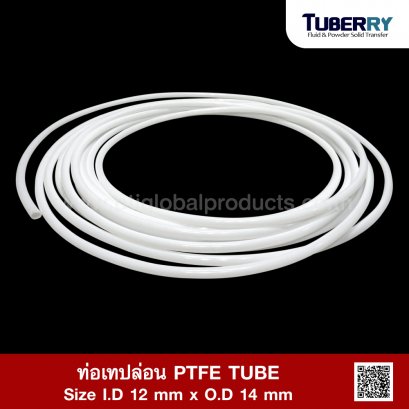 PTFE TUBE I.D 12 mm x O.D 14 mm