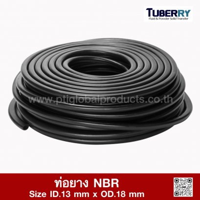 NBR Rubber Tubing ID.13 x OD.18 mm