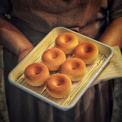 Baking and Serving Enamel Tray
