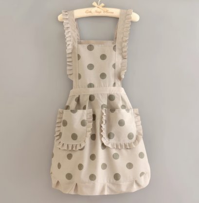 Polka Dot Vintage Style Apron