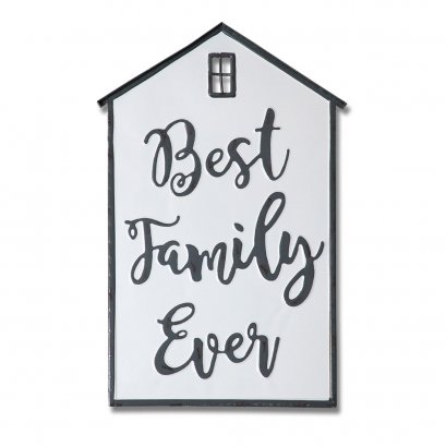 ป้ายเหล็ก Best Family Ever, Metal Wall Art