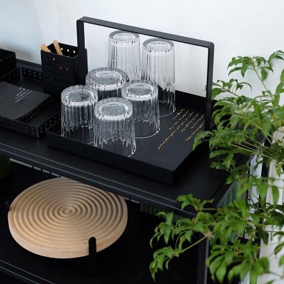 1Tier Rectangle Tray/Handle