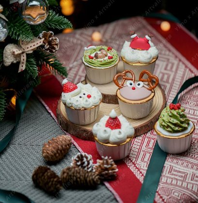 X&#039;Mas Series Cupcake