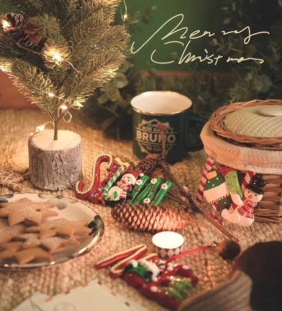 PVC.English Candy X&#039;Mas Tree Décor