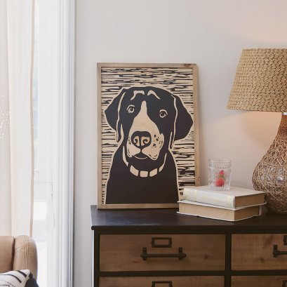 Wood Carving Wall Art