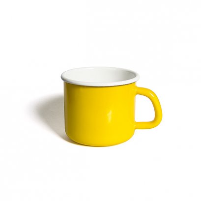 450ml.Honeyware Enamel Mug (Yellow)