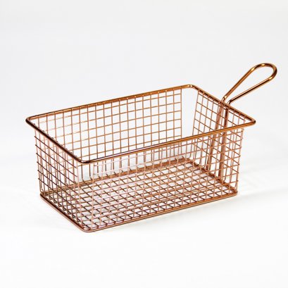 Rose Gold Rectangle Colander