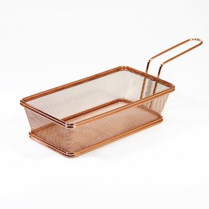 Rose Gold Rectangle Colander