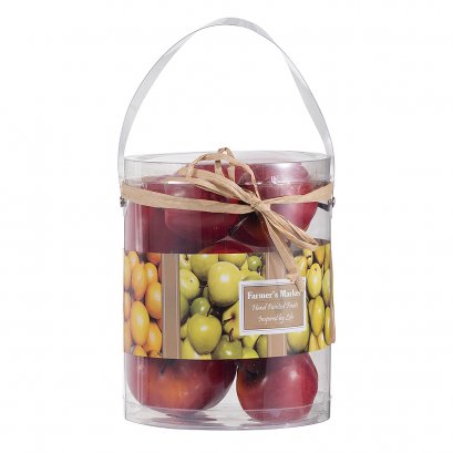 Mixed Size Red Apple Box of 9 pcs.