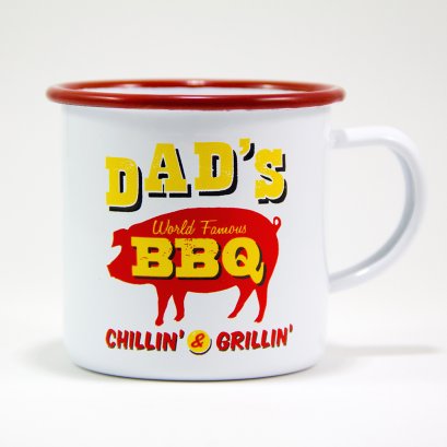 Enamel Mug Farm Series&quot;BBQ.&quot;