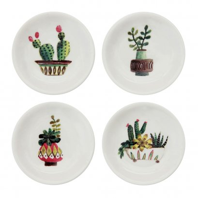 Lori Round Stoneware Dish Set of 4