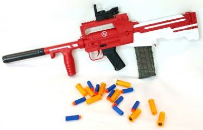 ์ืNUG ปืนไฟฟ้ายิงกระสุนโฟม