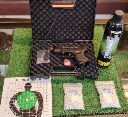 บีบีกันBELLรุ่นGLOCK26Gen5จัดโปรพร้อมเล่นพร้อมส่ง